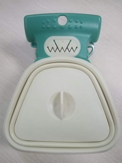 Foldable Pet Poop Scoop and bag dispenser