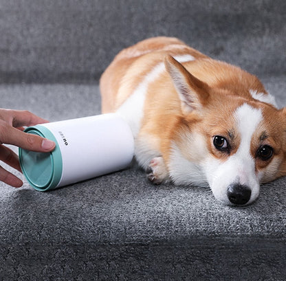 Portable Pet Paw Cleaner Cup – Gentle Silicone Bristles for Mess-Free Cleaning