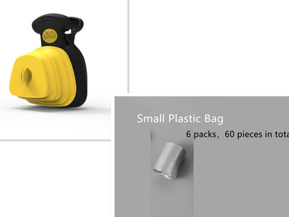 Foldable Pet Poop Scoop and bag dispenser