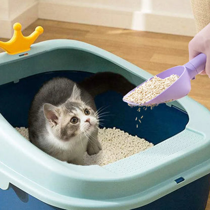 No - Mess Cat Litter Scoop with Built-In Holder
