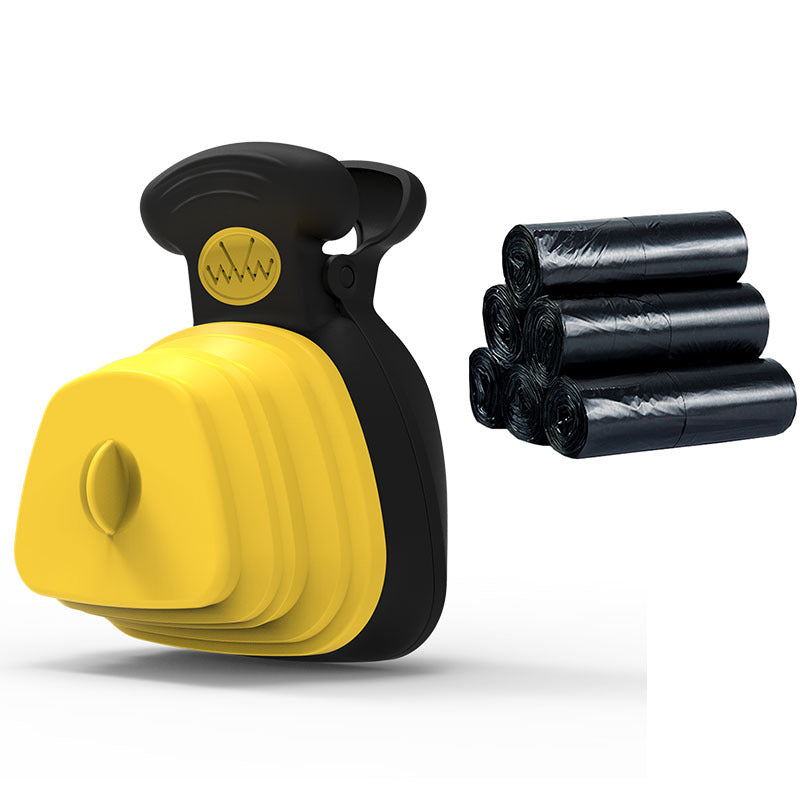 Foldable Pet Poop Scoop and bag dispenser