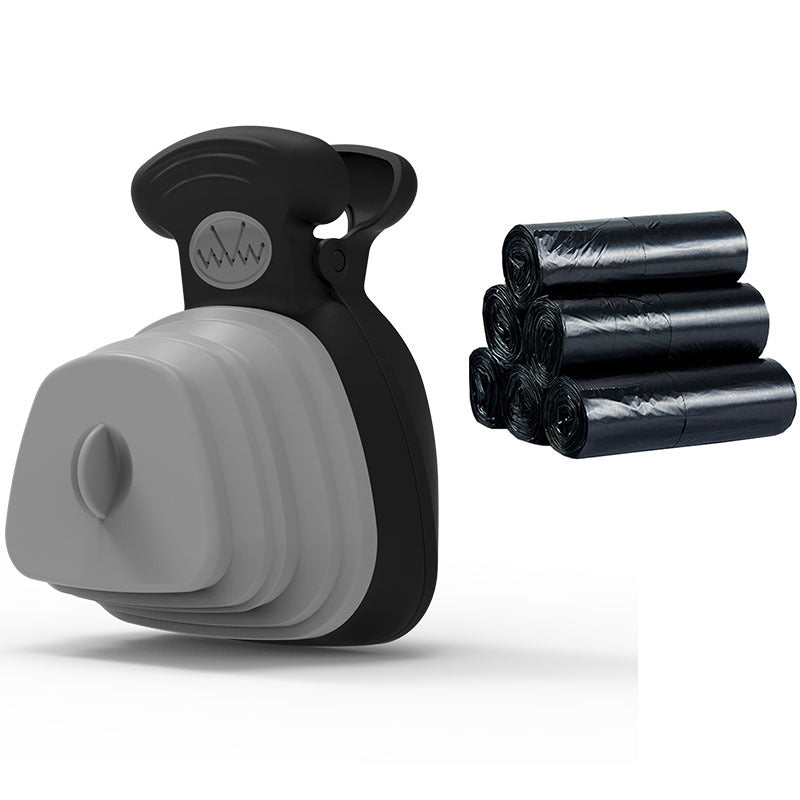 Foldable Pet Poop Scoop and bag dispenser