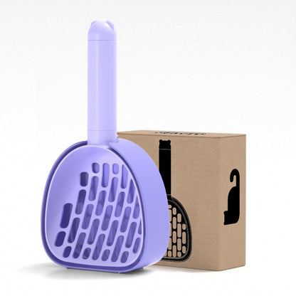 No - Mess Cat Litter Scoop with Built-In Holder