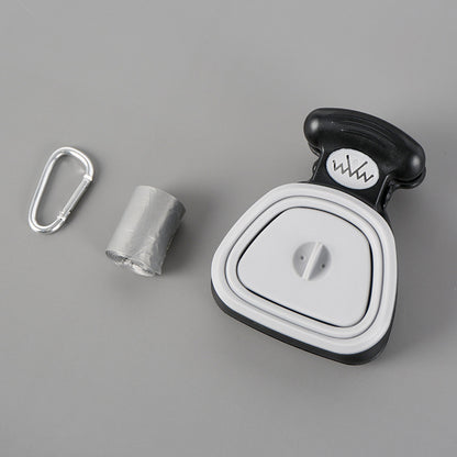 Foldable Pet Poop Scoop and bag dispenser