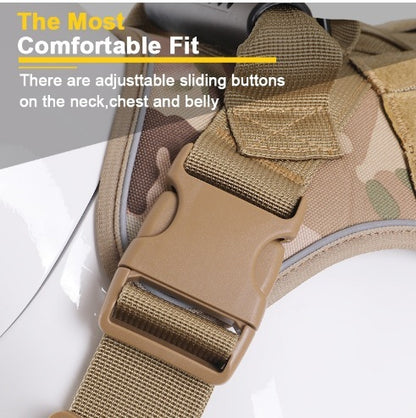 Reflective No-Pull Dog Harness – Anti-Breakaway & Breathable