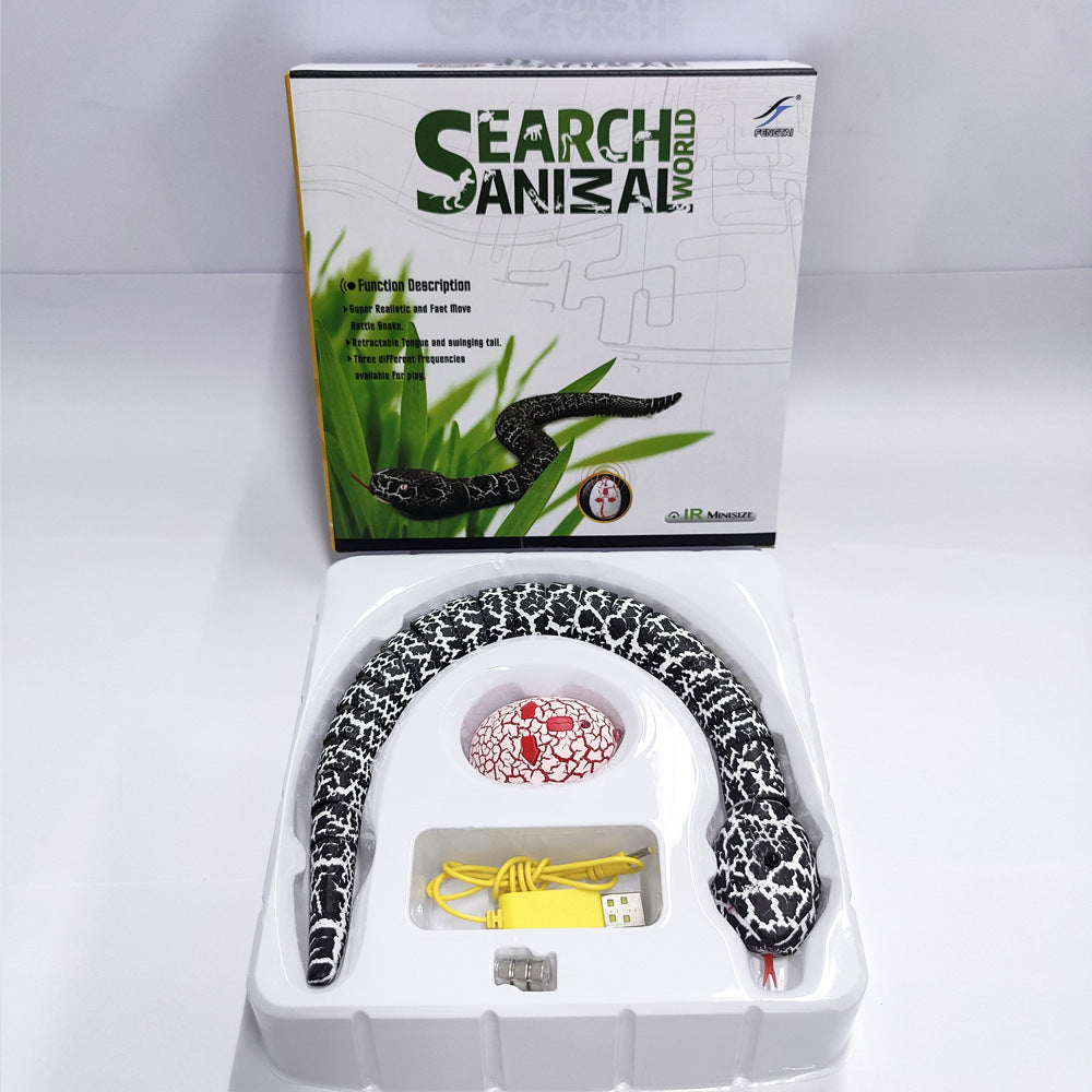 Smart Sensing Snake Cat Toy – CE Certified | USB Rechargeable