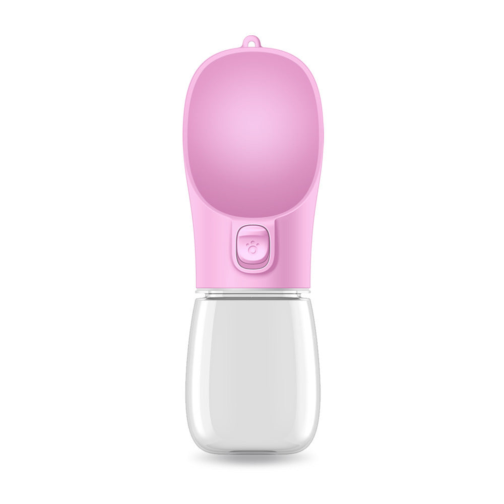 Portable Pet Water Bottle -800ml/leakproof with foldable bowl