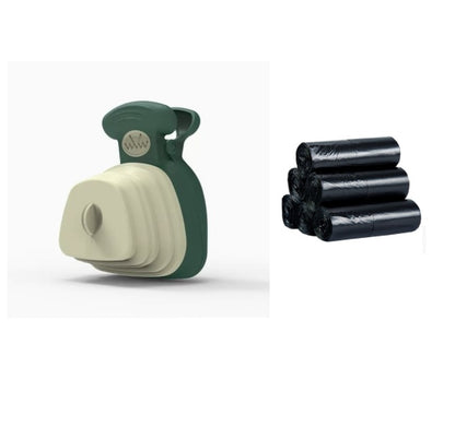 Foldable Pet Poop Scoop and bag dispenser